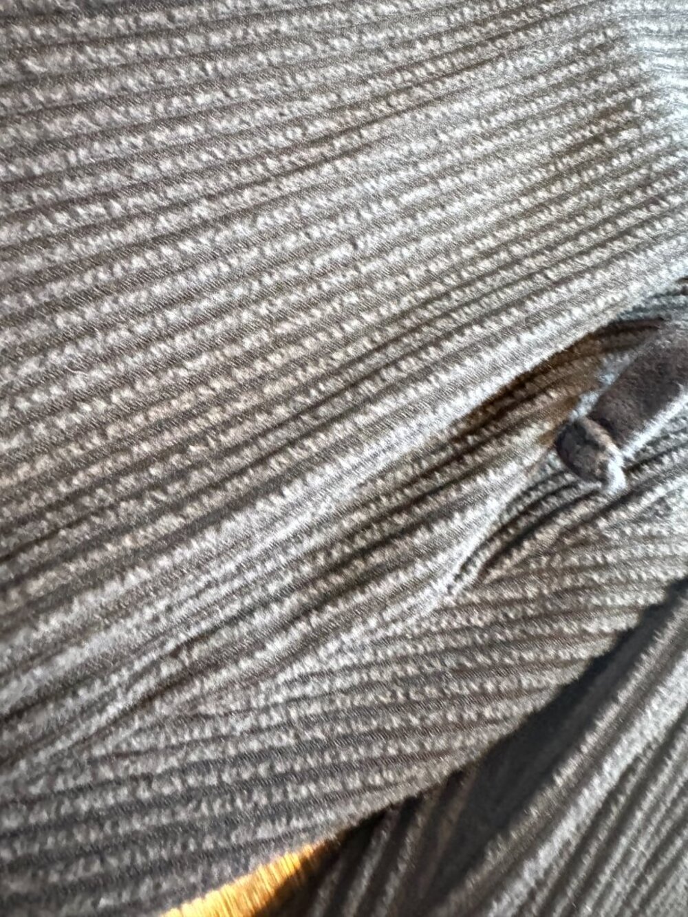 Alo Yoga Black Ribbed Knit Tapered Jogger Sweatpants - Picture 6 of 9